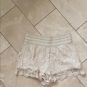 Top shop lace short